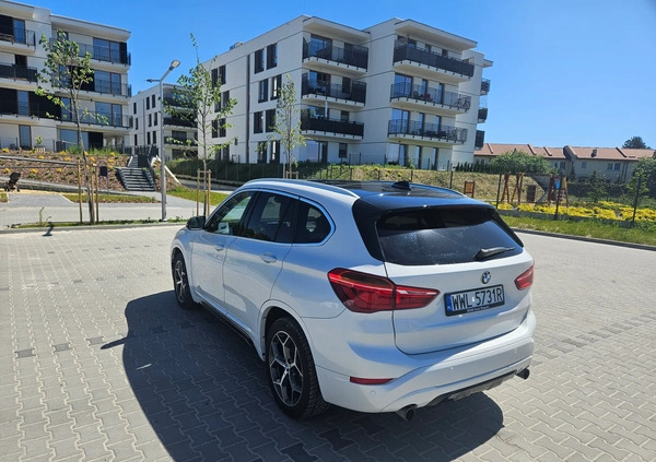 BMW X1 cena 78900 przebieg: 128000, rok produkcji 2017 z Marki małe 352